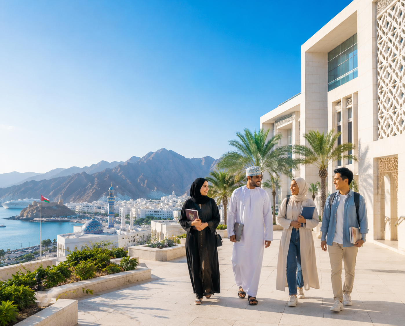 University campus in Oman